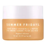 SUMMER FRIDAYS Light Aura Vitamin C + Peptide Eye Cream 15ml