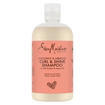 Shea Moisture Coconut & Hibiscus Curl & Shine Shampoo 384ml