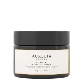 Aurelia London Botanical Cream Deodorant Natural Aluminium Free 50g