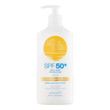 BONDI SANDS  Spf 50+ Fragrance Free Sunscreen Lotion Value Pump Pack 500ml