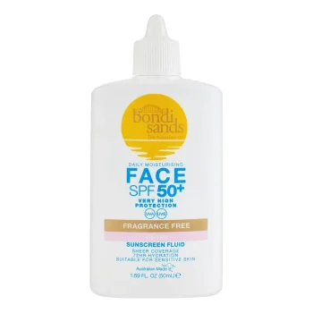BONDI SANDS  Spf 50+ Fragrance Free Tinted Face Fluid  50ml