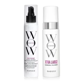 Color Wow Raise the Root Thicken & Lift Spray & Extra Large Bombshell Volumizer