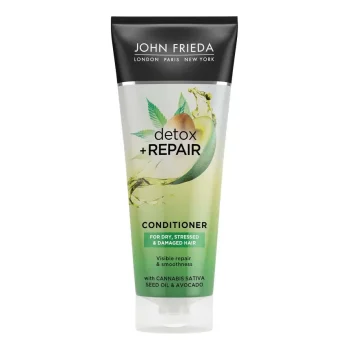 John Frieda Detox and Repair Conditioner For Dry Stressed & Damaged Hair 250ml