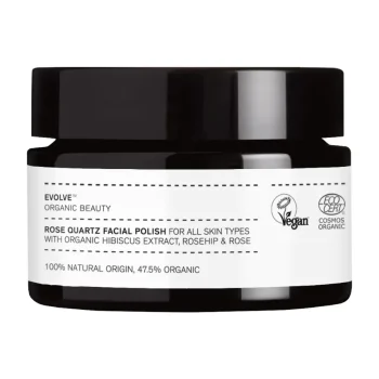 Evolve Beauty Rose Quartz Facial Polish 30ml