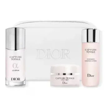 DIOR Capture Totale Pouch - 3 Firming Skincare Products - Youth-Revealing Ritual 50 ml + 30 ml + 15 ml