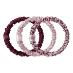 SLIP Pure Silk Skinny Scrunchies x 3
